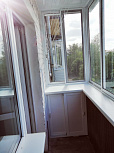 Остекление балкона с выносом подоконника - фото 3